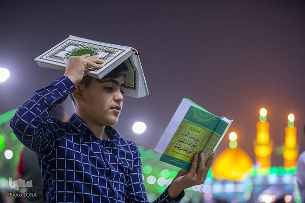 مراسم احیای شب قدر در حرم حضرت ابوالفضل العباس(ع)