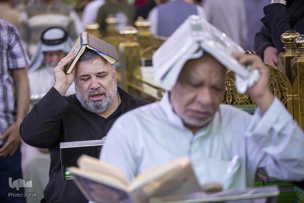 مراسم احیای شب قدر در حرم حضرت ابوالفضل العباس(ع)