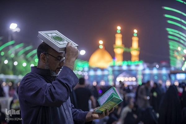 مراسم احیای شب قدر در حرم حضرت ابوالفضل العباس(ع)