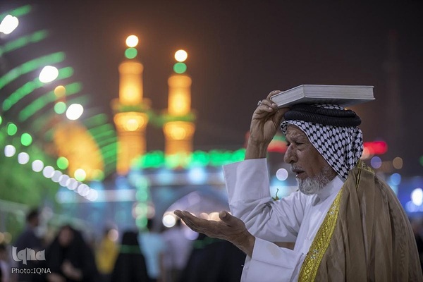 مراسم احیای شب قدر در حرم حضرت ابوالفضل العباس(ع)