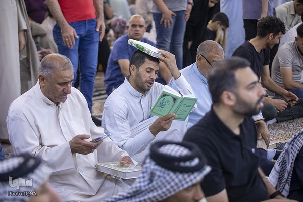 مراسم احیای شب قدر در حرم حضرت ابوالفضل العباس(ع)