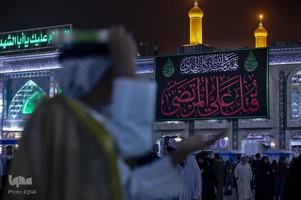 مراسم احیای شب قدر در حرم حضرت ابوالفضل العباس(ع)