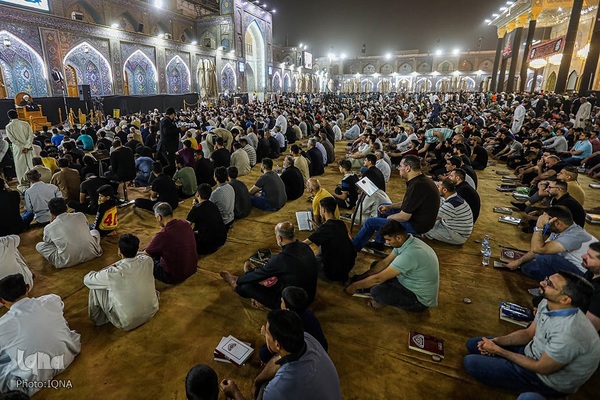 قرار بندگی؛ احیای شب نوزدهم رمضان در آستان مقدس کاظمیه