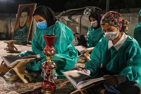 قرار بندگی؛ احیای شب ۲۱ رمضان در بیمارستان حضرت علی اصغر(ع) شیراز