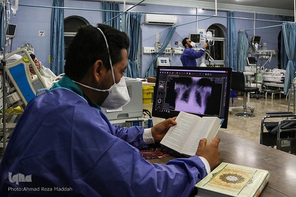 قرار بندگی؛ احیای شب ۲۱ رمضان در بیمارستان حضرت علی اصغر(ع) شیراز