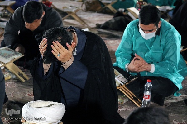 قرار بندگی؛ احیای شب ۲۱ رمضان در بیمارستان حضرت علی اصغر(ع) شیراز