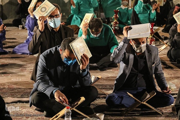 قرار بندگی؛ احیای شب ۲۱ رمضان در بیمارستان حضرت علی اصغر(ع) شیراز