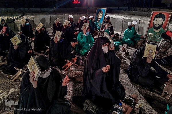 قرار بندگی؛ احیای شب ۲۱ رمضان در بیمارستان حضرت علی اصغر(ع) شیراز