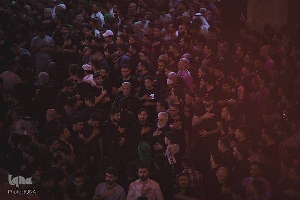 مراسم عزاداری سالروز شهادت امام  علی (ع) در حرم امام حسین (ع)