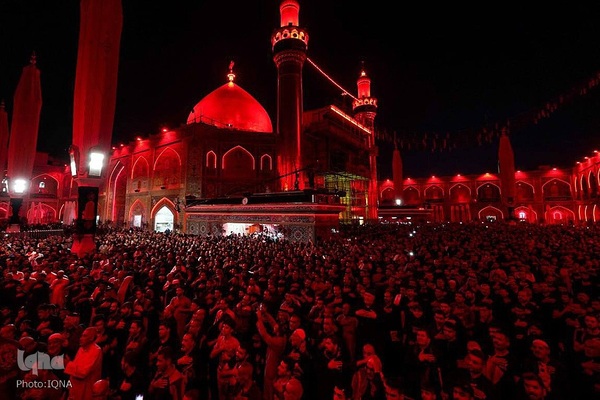 حرم مطهر حضرت علی(ع) در سالروز شهادت مولای متقیان