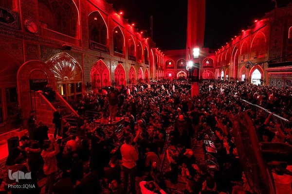 حرم مطهر حضرت علی(ع) در سالروز شهادت مولای متقیان