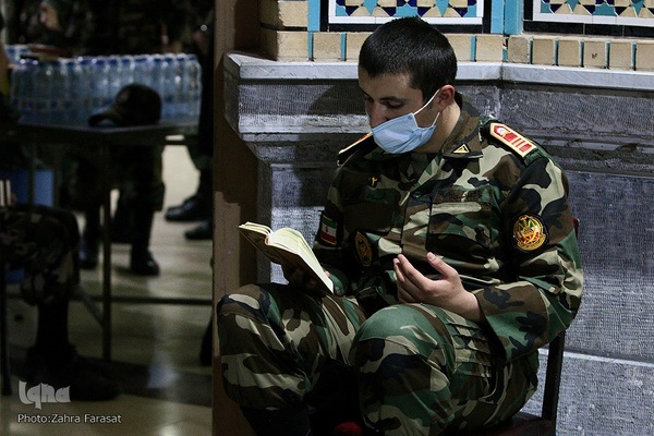 قرار بندگی؛ احیای شب ۲۳ رمضان در دانشگاه افسری امام علی(ع)