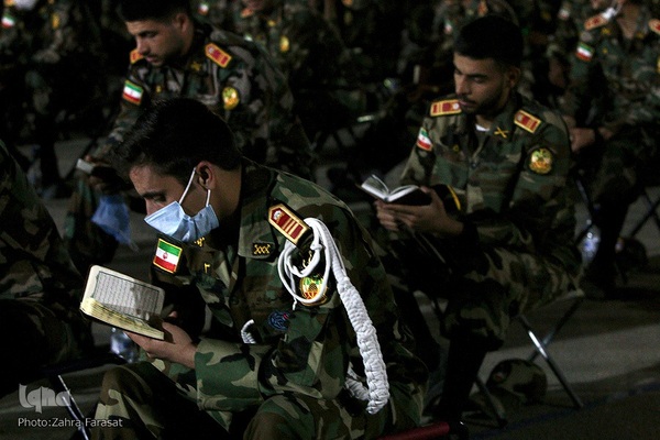 قرار بندگی؛ احیای شب ۲۳ رمضان در دانشگاه افسری امام علی(ع)