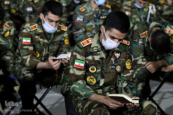 قرار بندگی؛ احیای شب ۲۳ رمضان در دانشگاه افسری امام علی(ع)