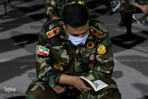 قرار بندگی؛ احیای شب ۲۳ رمضان در دانشگاه افسری امام علی(ع)