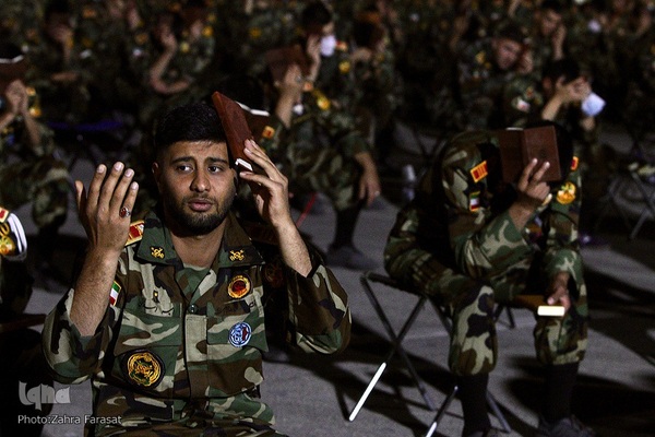 قرار بندگی؛ احیای شب ۲۳ رمضان در دانشگاه افسری امام علی(ع)