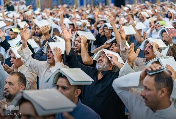 قرار بندگی؛ احیای شب ۲۳ رمضان در حرم امام حسین(ع)