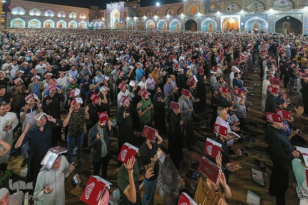 قرار بندگی؛ احیای شب ۲۳ رمضان در آستان مقدس کاظمیه