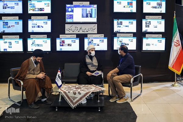 غرفه ایکنا در دهمین روز از نمایشگاه قرآن