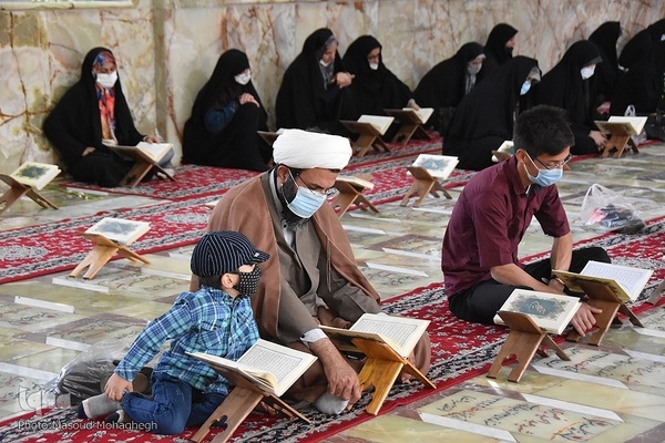 مراسم جزءخوانی قرآن کریم در سمنان‎‎‎‎