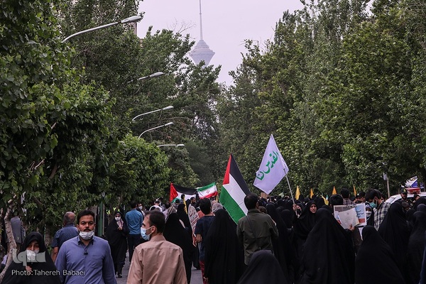 راهپیمایی روز قدس در تهران
