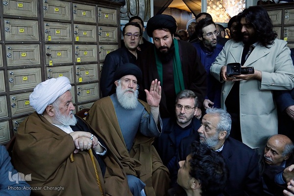 آیت الله سیدعبدالله فاطمی‌نیا به روایت تصویر
