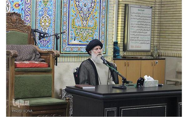 آیت الله سیدعبدالله فاطمی‌نیا به روایت تصویر
