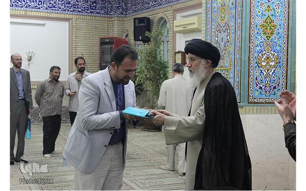 آیت الله سیدعبدالله فاطمی‌نیا به روایت تصویر
