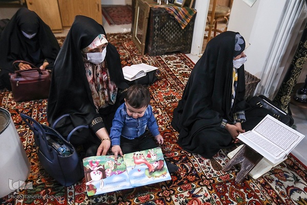 جلسه آموزش قرآن استاد موسوی بلده