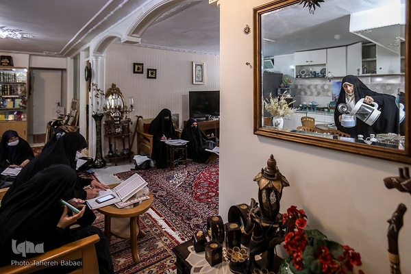 جلسه آموزش قرآن استاد موسوی بلده