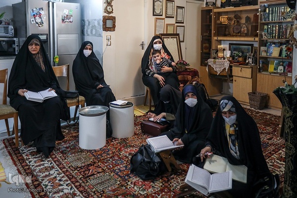 جلسه آموزش قرآن استاد موسوی بلده