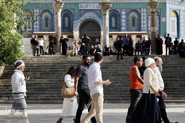 یورش شهرک نشینان صهیونیست به مسجد الاقصی