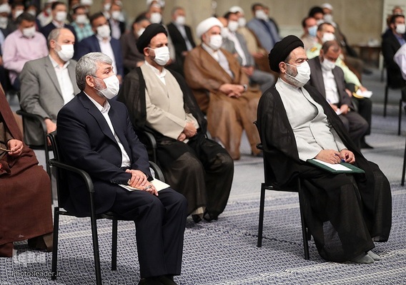 دیدار کارگزاران حج با رهبر انقلاب