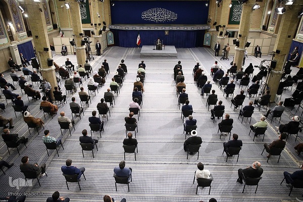 دیدار کارگزاران حج با رهبر انقلاب