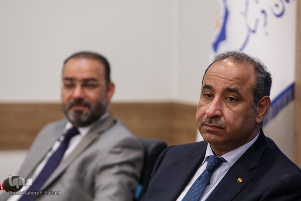 دیدار حجت‌الاسلام والمسلمین ایمانی‌پور، با وزیر فرهنگ، گردشگری و آثار باستانی عراق