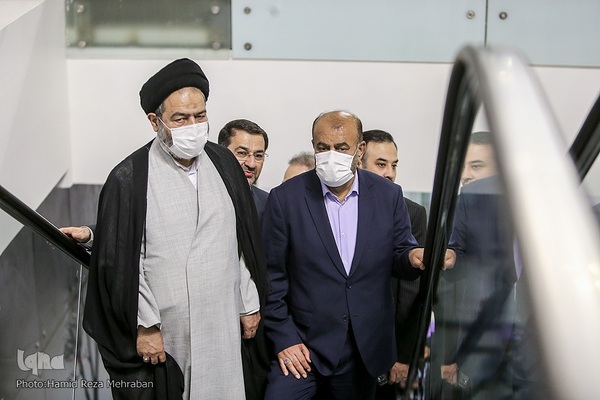 مراسم بدرقه اولین کاروان حجاج ایرانی