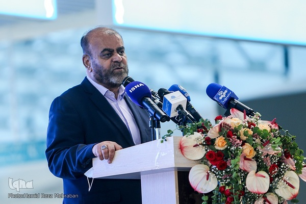 مراسم بدرقه اولین کاروان حجاج ایرانی