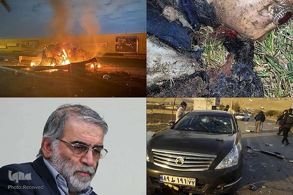 بازخوانی حقوق بشر آمریکایی در ترور ناجوانمردانه شهید سپهبد حاج قاسم سلیمانی و شهید دکتر محسن فخری زاده