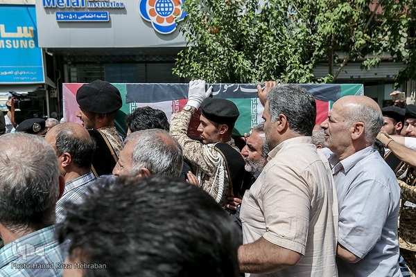 تشییع پیکر بانو «کونیکو یامامورا»