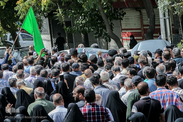 تشییع پیکر بانو «کونیکو یامامورا»