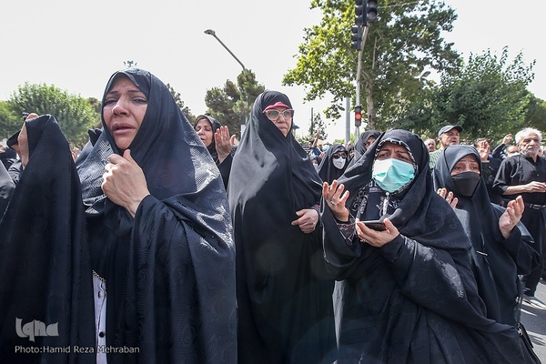 تشییع پیکر بانو «کونیکو یامامورا»