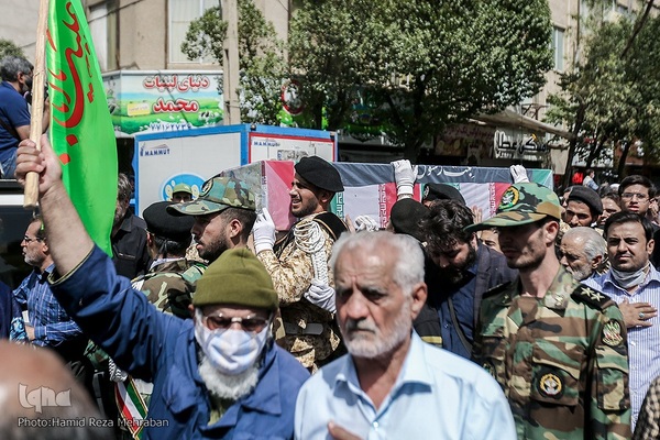 تشییع پیکر بانو «کونیکو یامامورا»