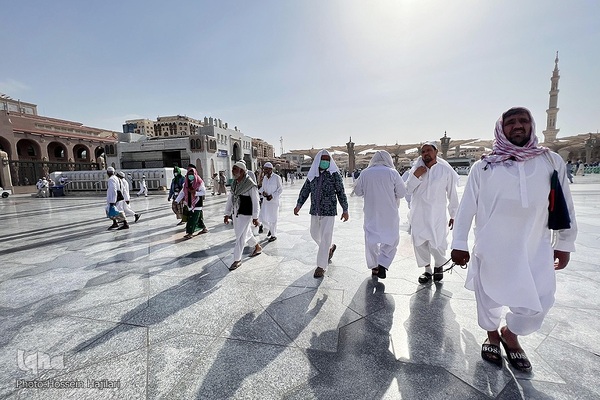 آخرین روز های حضور حاجیان در مسجد النبی قبل از احرام