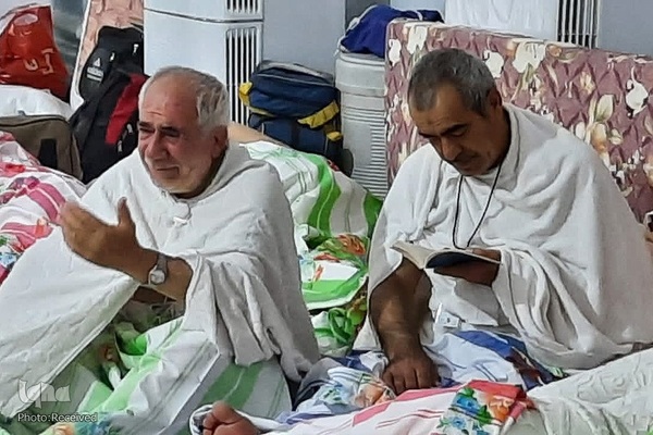 دعای عرفه حجاج ایرانی در صحرای عرفات