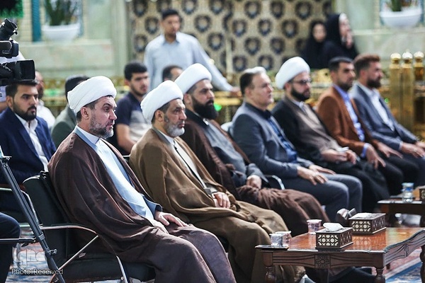 رقابت شرکت کنندگان در روز پایانی مسابقات قرآن کربلا