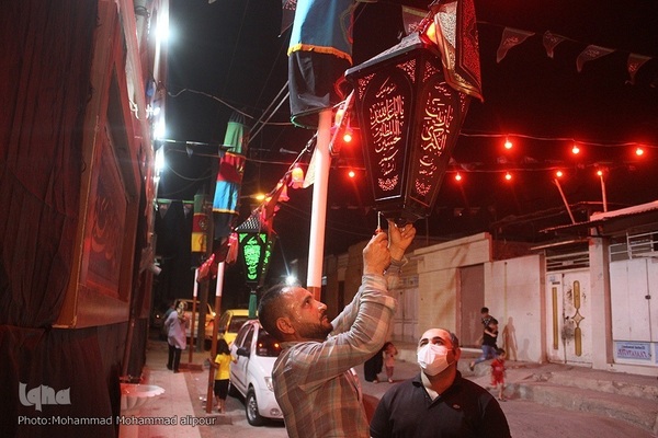 دوباره تکیه‌های غم برپا شد