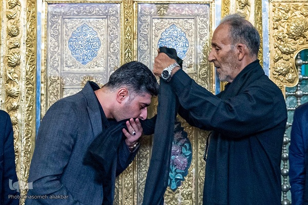 شال اندازی ذاکرین اهل بیت (ع) در کرج