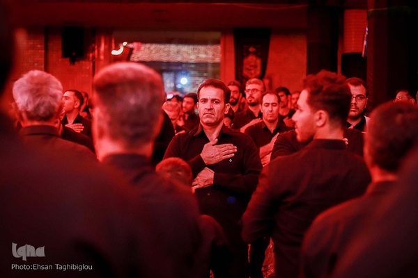 مراسم عزاداری شب چهارم محرم در حسینیه اعظم زنجان‎‎