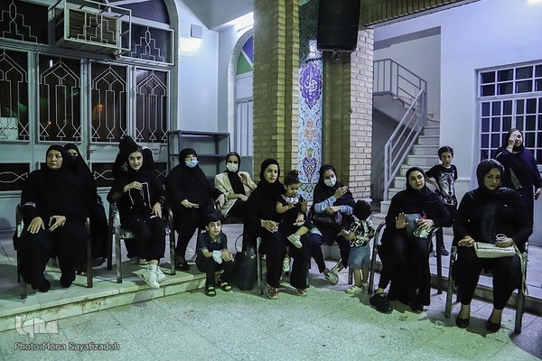 مراسم سینه‌زنی بوشهری در مسجد امام سجاد(ع) اهواز