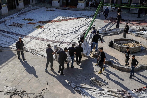 آئین برافراشتن خیمه «هارونیه»